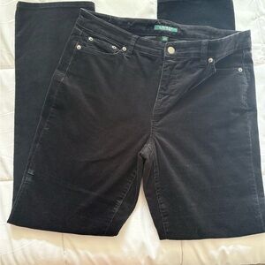 Ralph Lauren Black Corduroy Pants